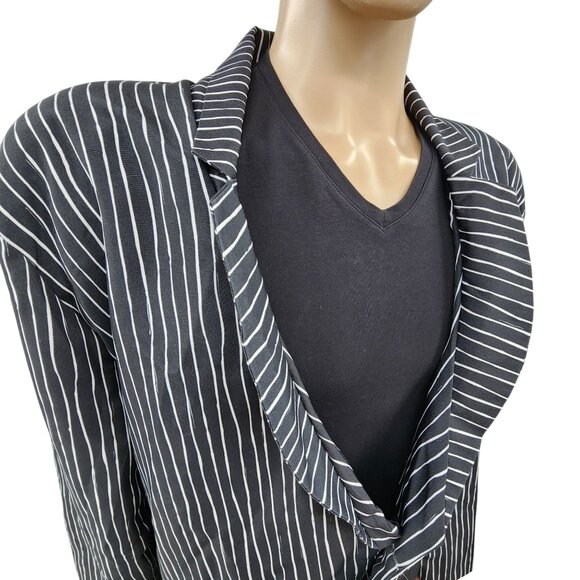 Tim Burtons The Nightmare Before Christmas Striped Mens Jacket Costume - Picture 1 of 11